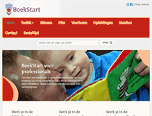 Tablet Screenshot of boekstartpro.nl